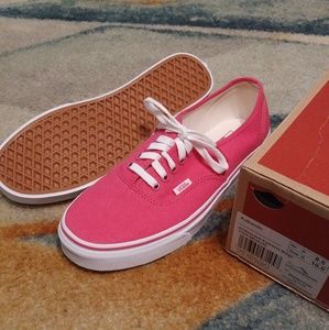 Nwt Vans Authentic Pink